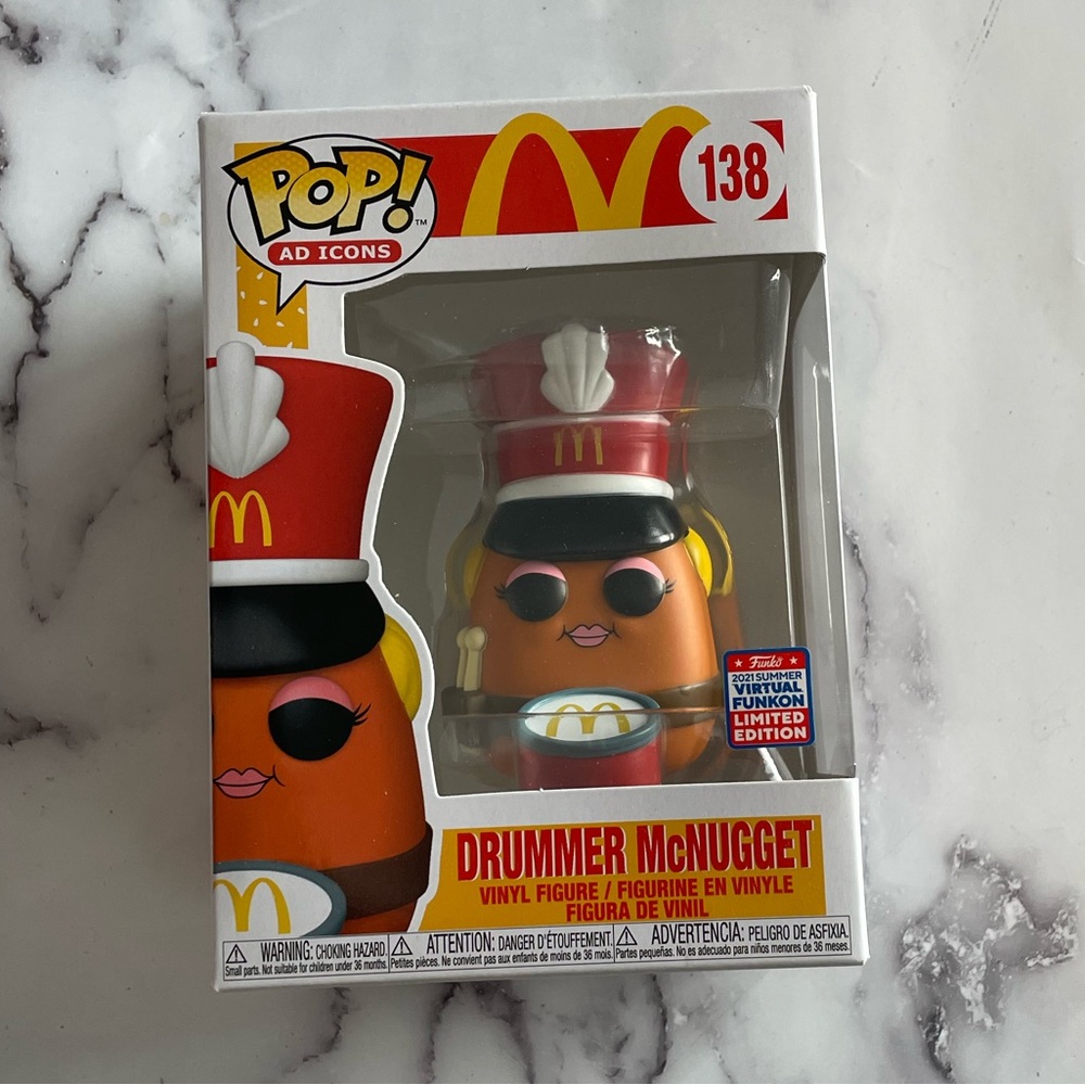 Funko Pop! Vinyl: McDonald's - Drummer McNugget - San Diego Comic Con Hot Topic